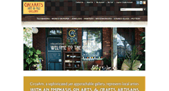 Desktop Screenshot of circaartsgallery.com